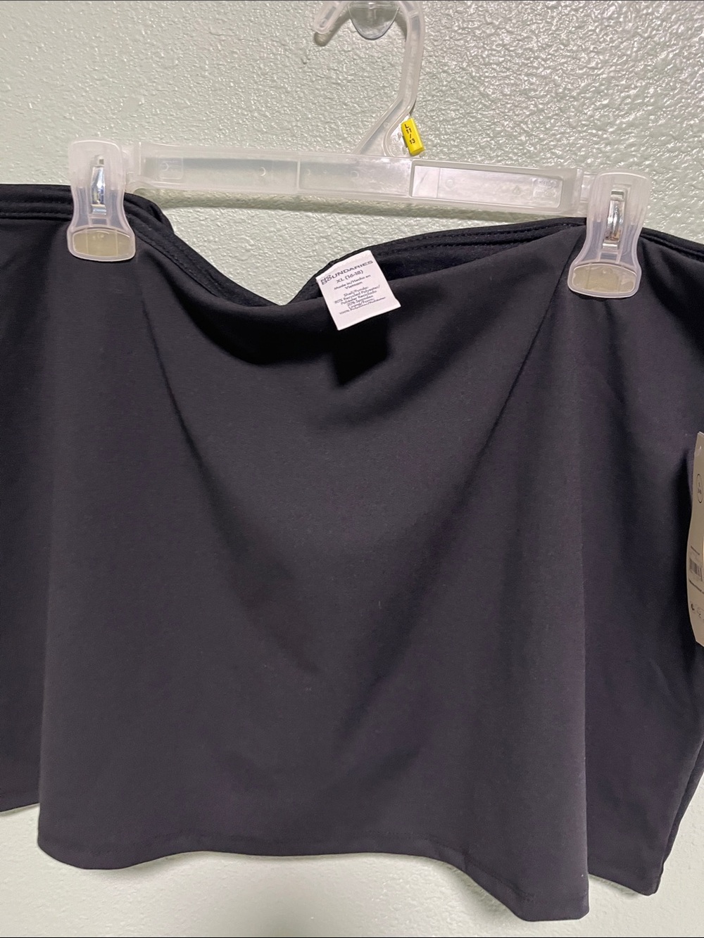 No Boundaries Black Skort